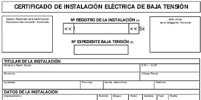 Certificado instalación eléctrica Málaga